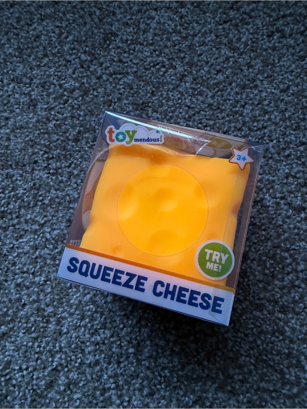 Toymendous Squishy Squeeze Cheese